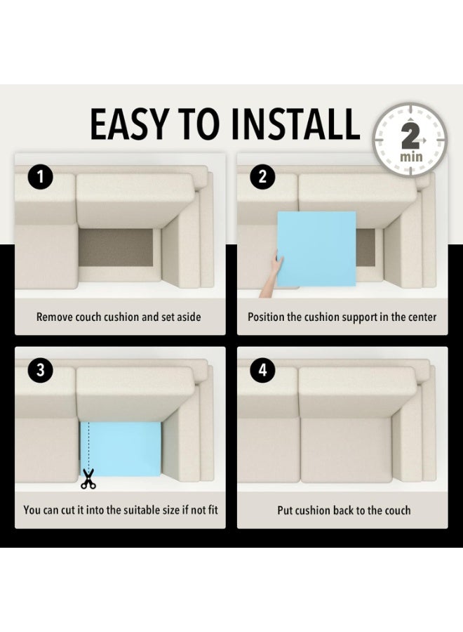 أريكة أريكة وسادة دعم لمقعد منحنى منحنى أثاث مقعد تحت وسادة إصلاح منحنى - Image 3